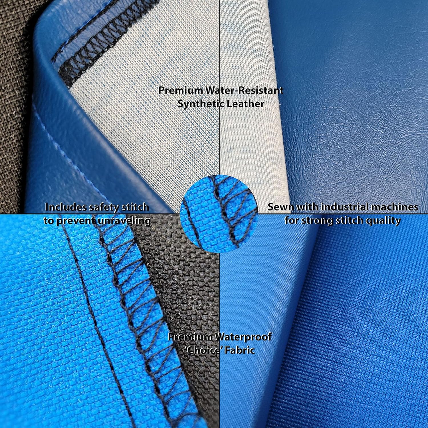 DCFY! Cover for Blackstar HT 212VOC(MkII) Guitar Amplifiers | Ultimate Amp Protection Made in the U.S.A. | Pacific-Blue | Premium Synthetic Leather