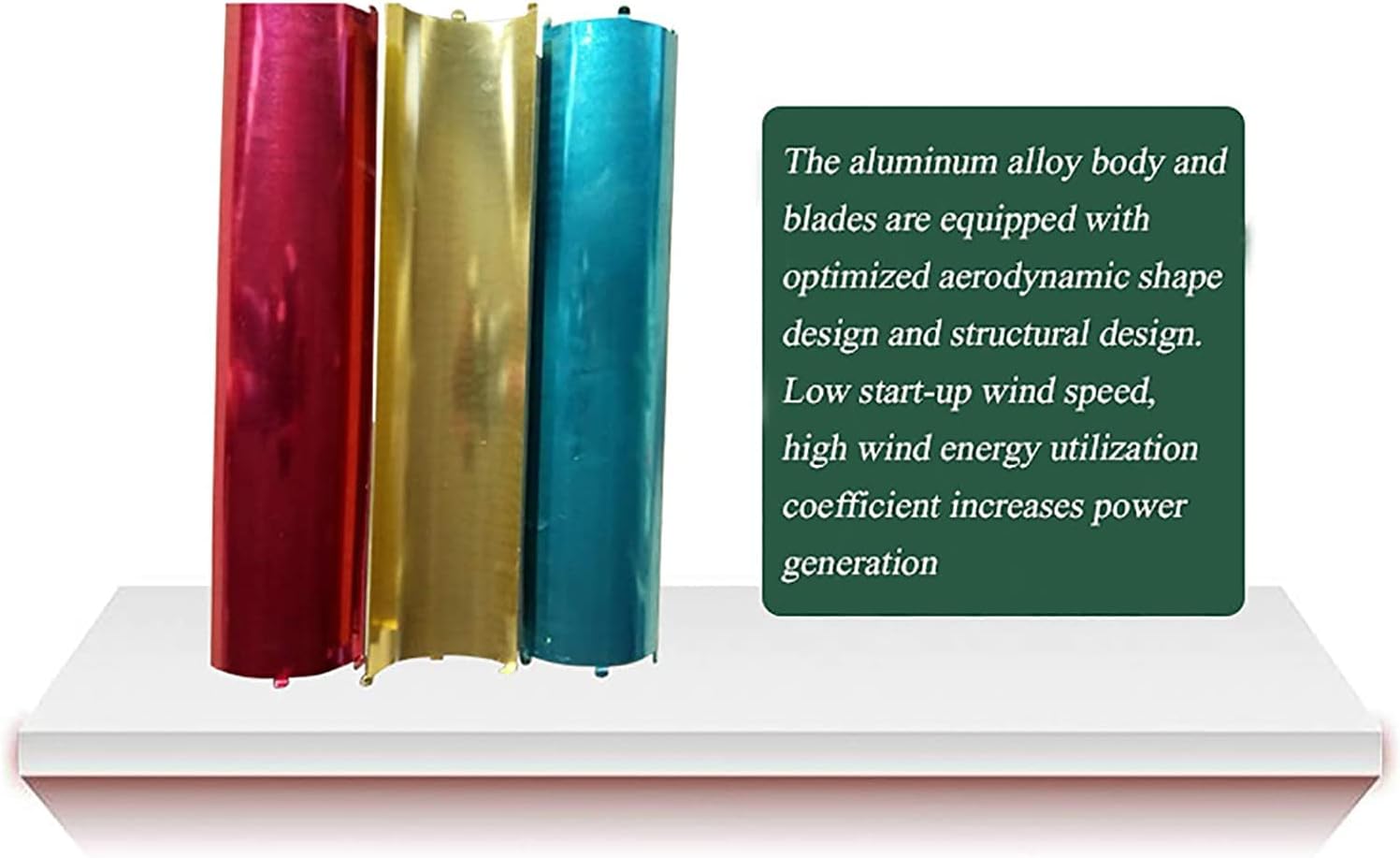 Wind Turbines Generator Portable Vertical Wind Power Turbines Generator Kit with Charge Controller for Compatible with Attraction Schools Highway