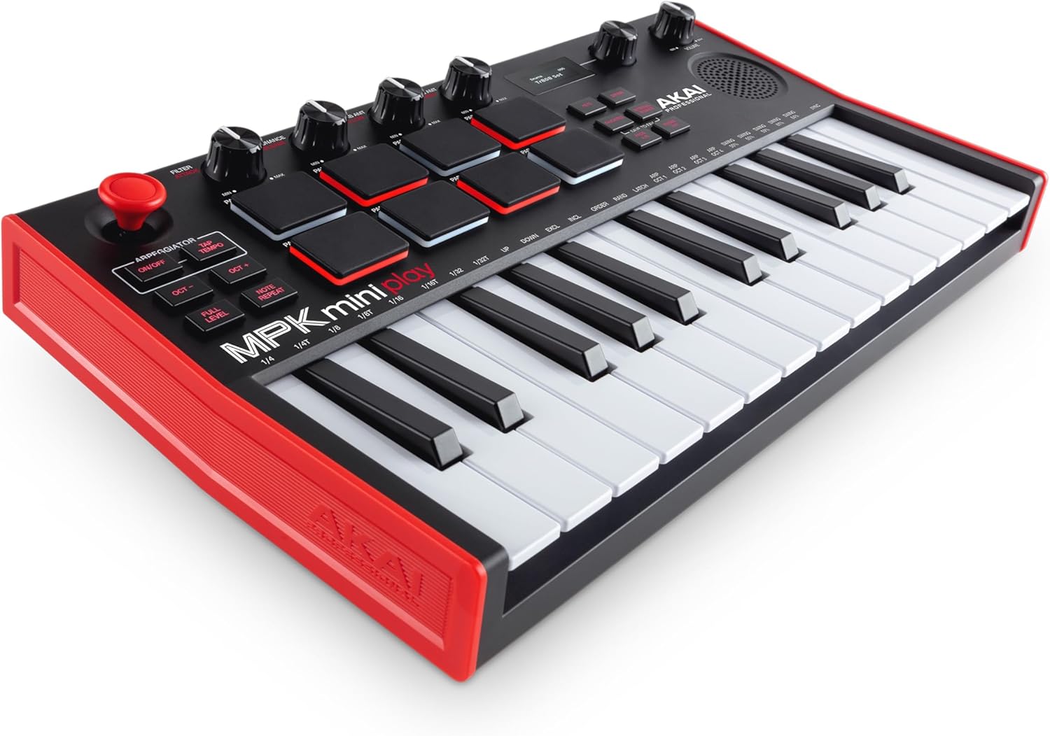Akai Professional MPK Mini Play MK3 - MIDI Keyboard Controller with Built-in Speaker and Sounds Plus Dynamic Keybed, MPC Pads, Software Suite and Native Instruments Sound Package
