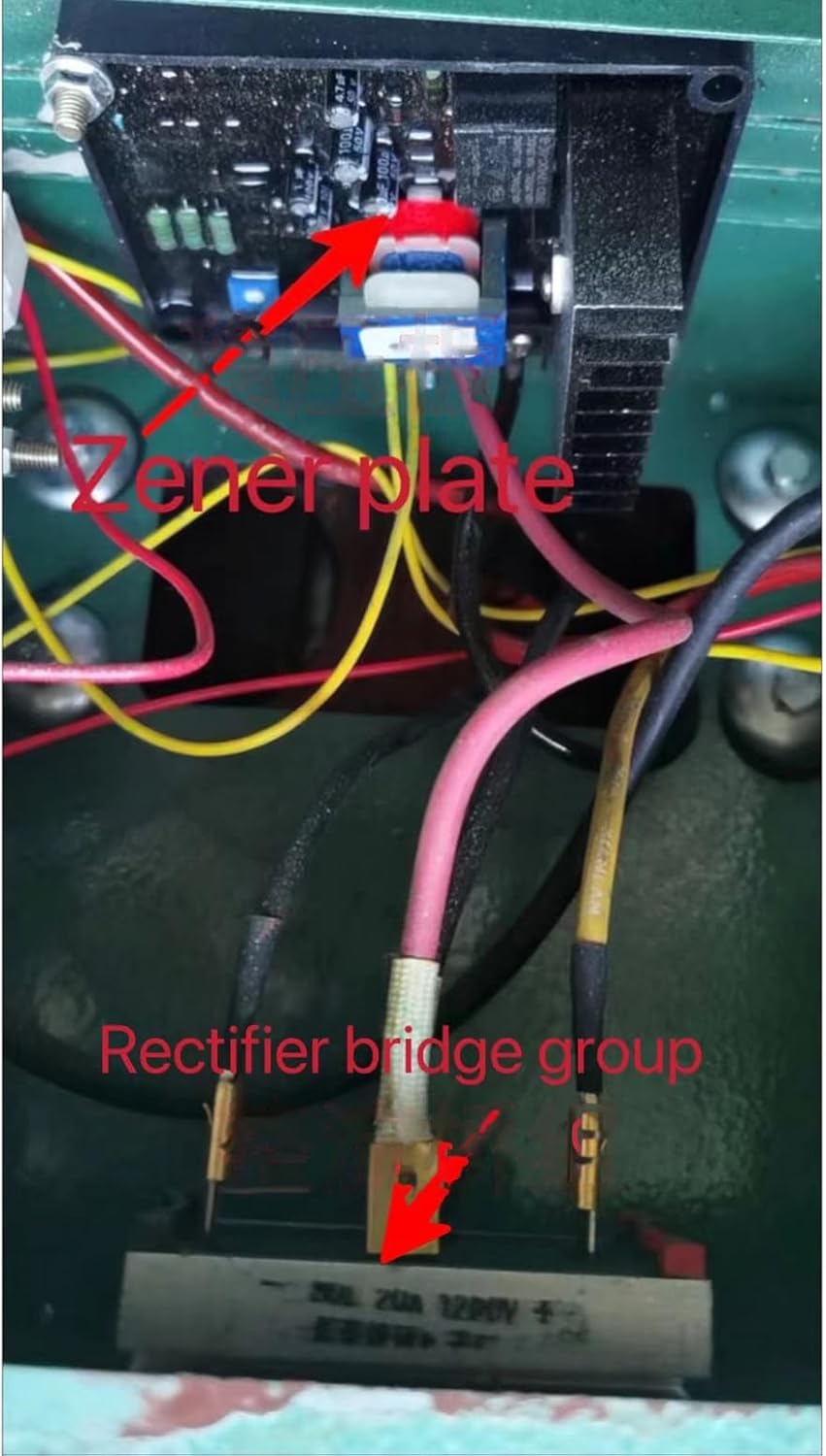 5000W High Power Hydroelectric Generator Single-Phase 220V / Three-Phase 400V Water Turbine Generator with Automatic Voltage Stabilization and Leakage Protection for Home, Outdoor,5kw,220V