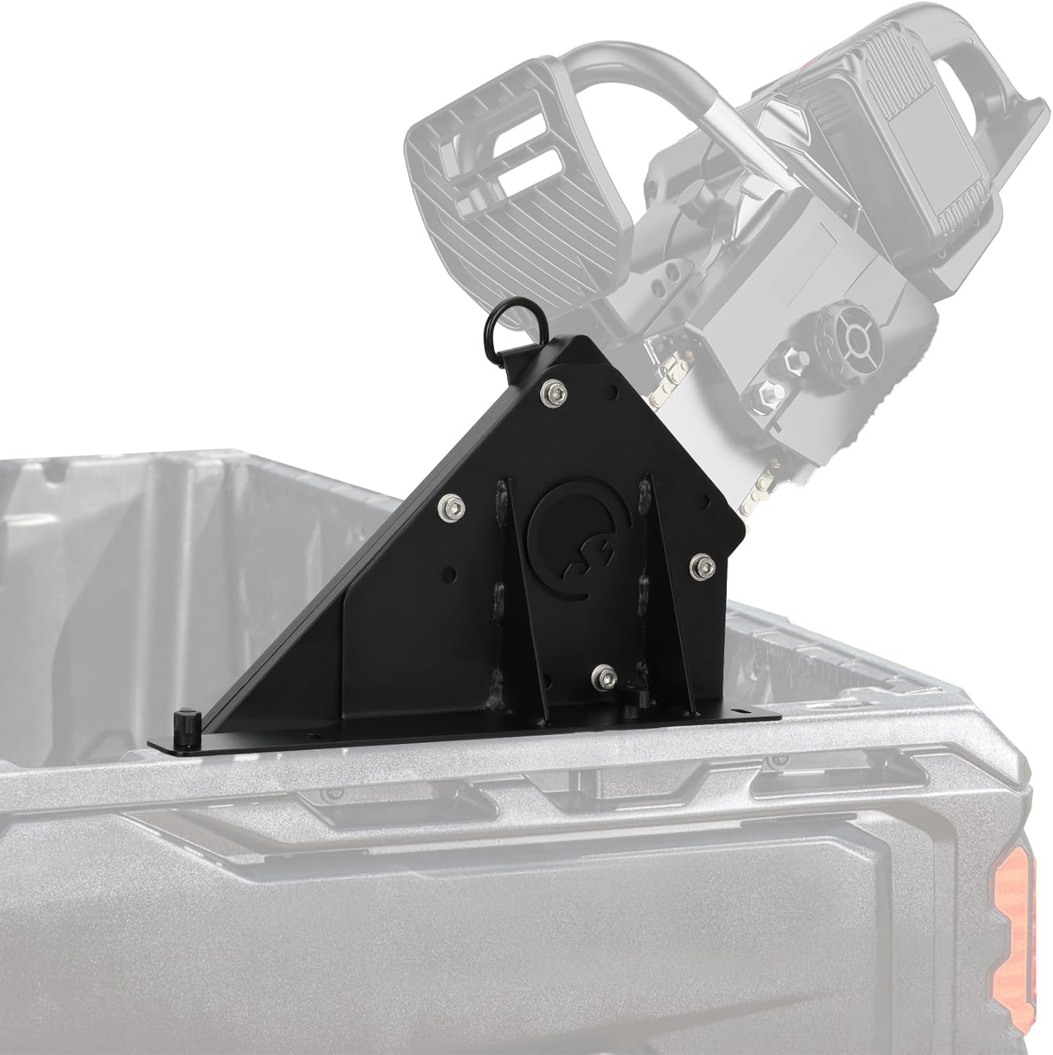 Chainsaw Mount for Can-Am Defender and Commander Models, UTV Chainsaw Mount, Includes Wrench, Easy to Install, Made of Sturdy Material, No Straps