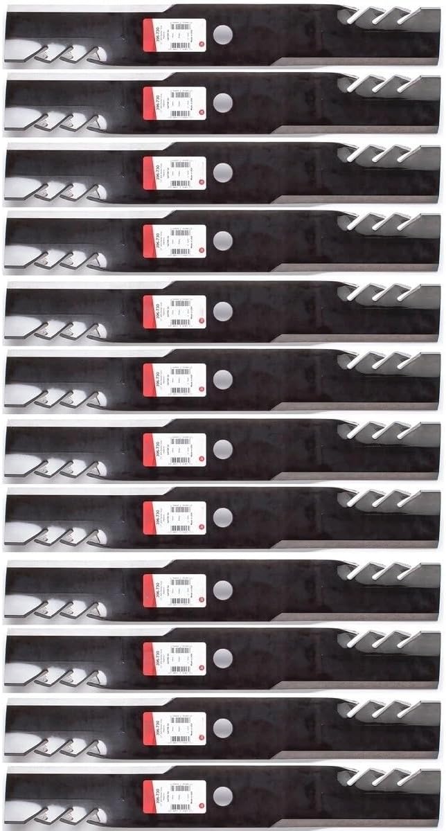 12PK G6 396-730 Lawn Mower Blade Replacement for John Deere 60