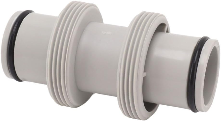 1pcs Pool Hose Adapter 1.5in to Straight Joint Connector Threaded for Garden Pool