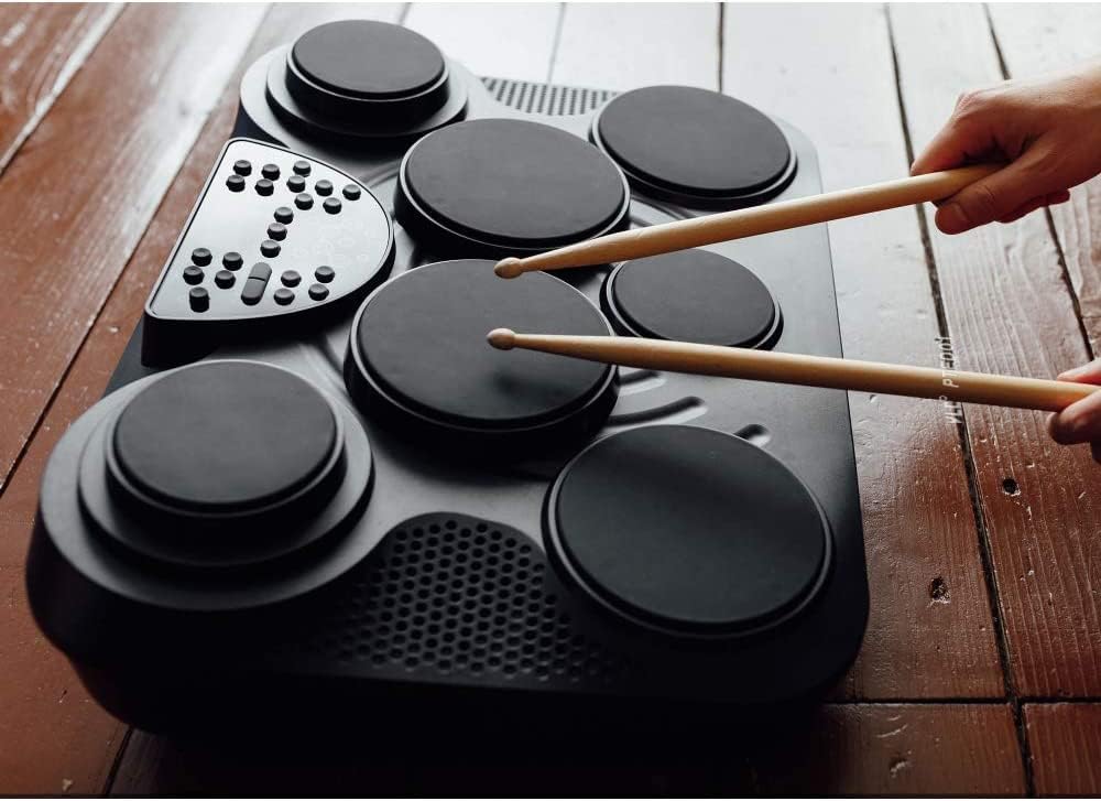 Pyle-Pro PTED01 Electronic Table Digital Drum Kit Top W/7 Pad Digital Drum Kit