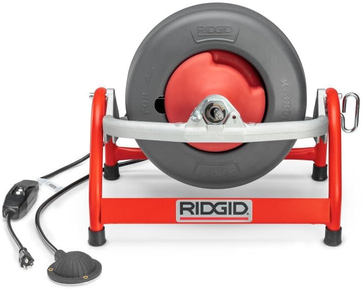 Ridgid 53122 K-3800 W/C-45 Drum Machine For 3/4