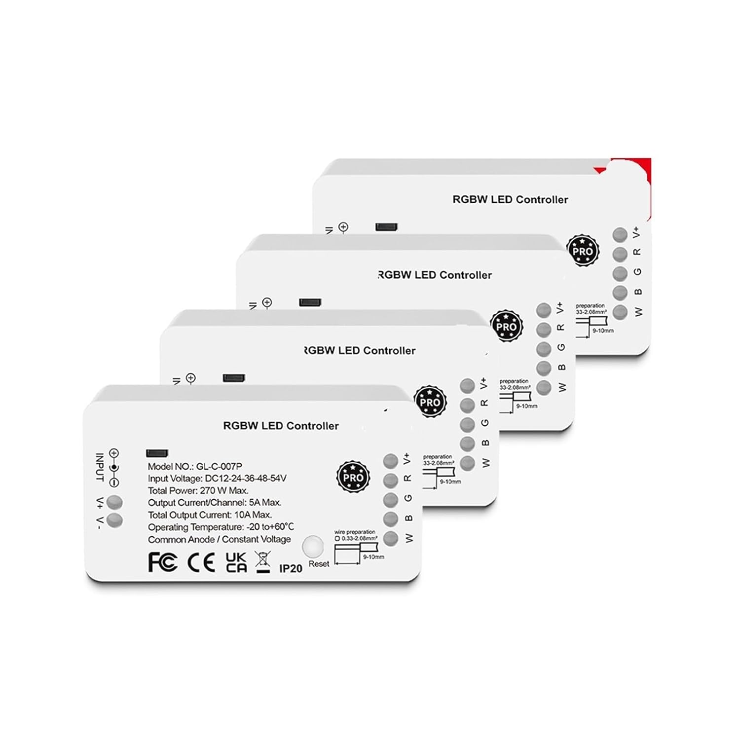 3.0 Pro RGBW LED Strip Controller(4PCS Pro RGBW)