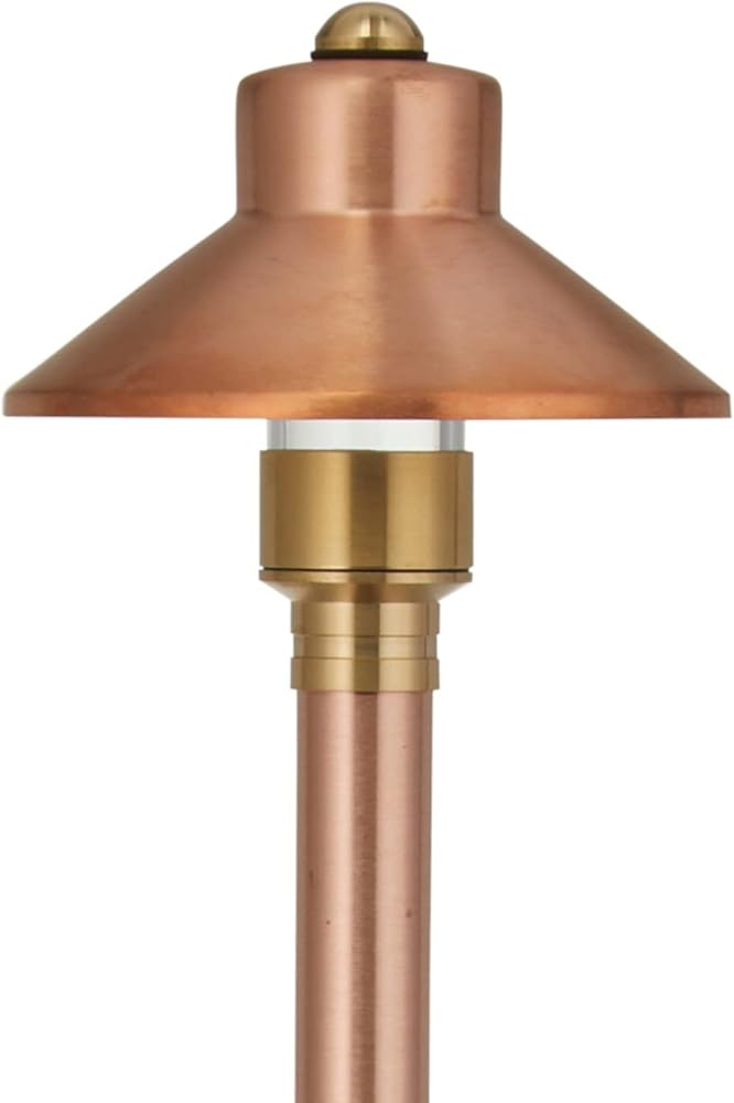 VOLT Flat Hat 12V Copper Path Light (5