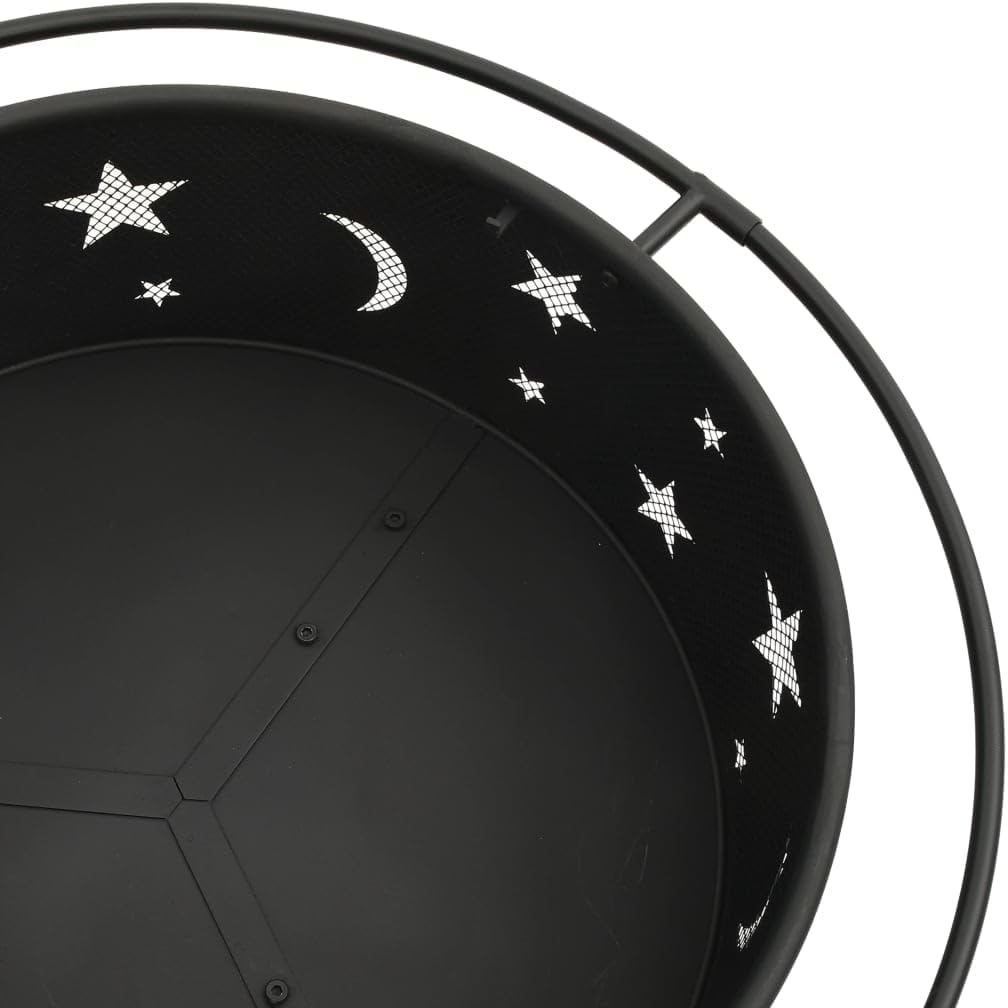 Fire Pit with Poker 29.9