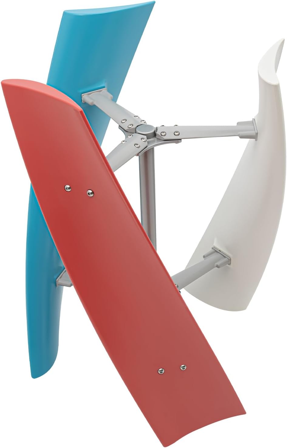 Wind Power Turbine Generator,3 Blade Vertical Wind Generator,Portable Vertical Helix Wind Power Turbine Generator Kit with Controller for Marine RV Home Industrial Energy 400W 12V