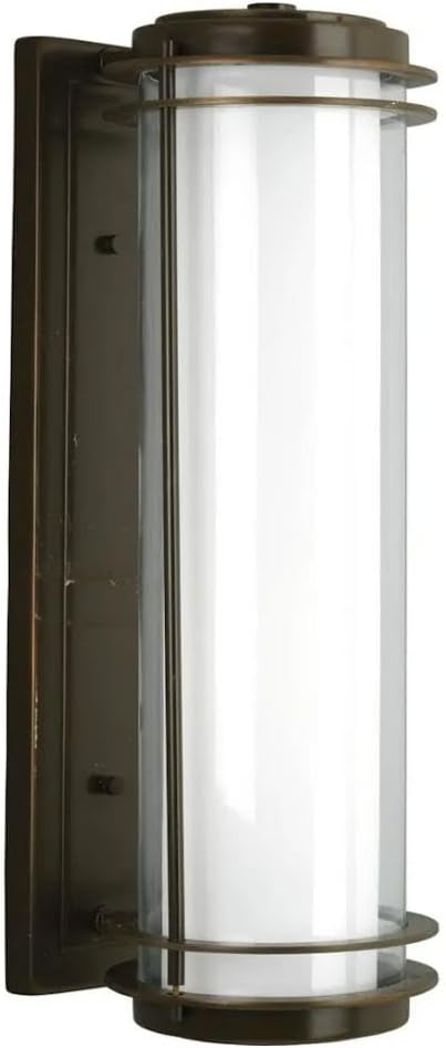 Progress Lighting P5899-108 Penfield Outdoor, 8-Inch Width x 24-Inch Height, Bronze