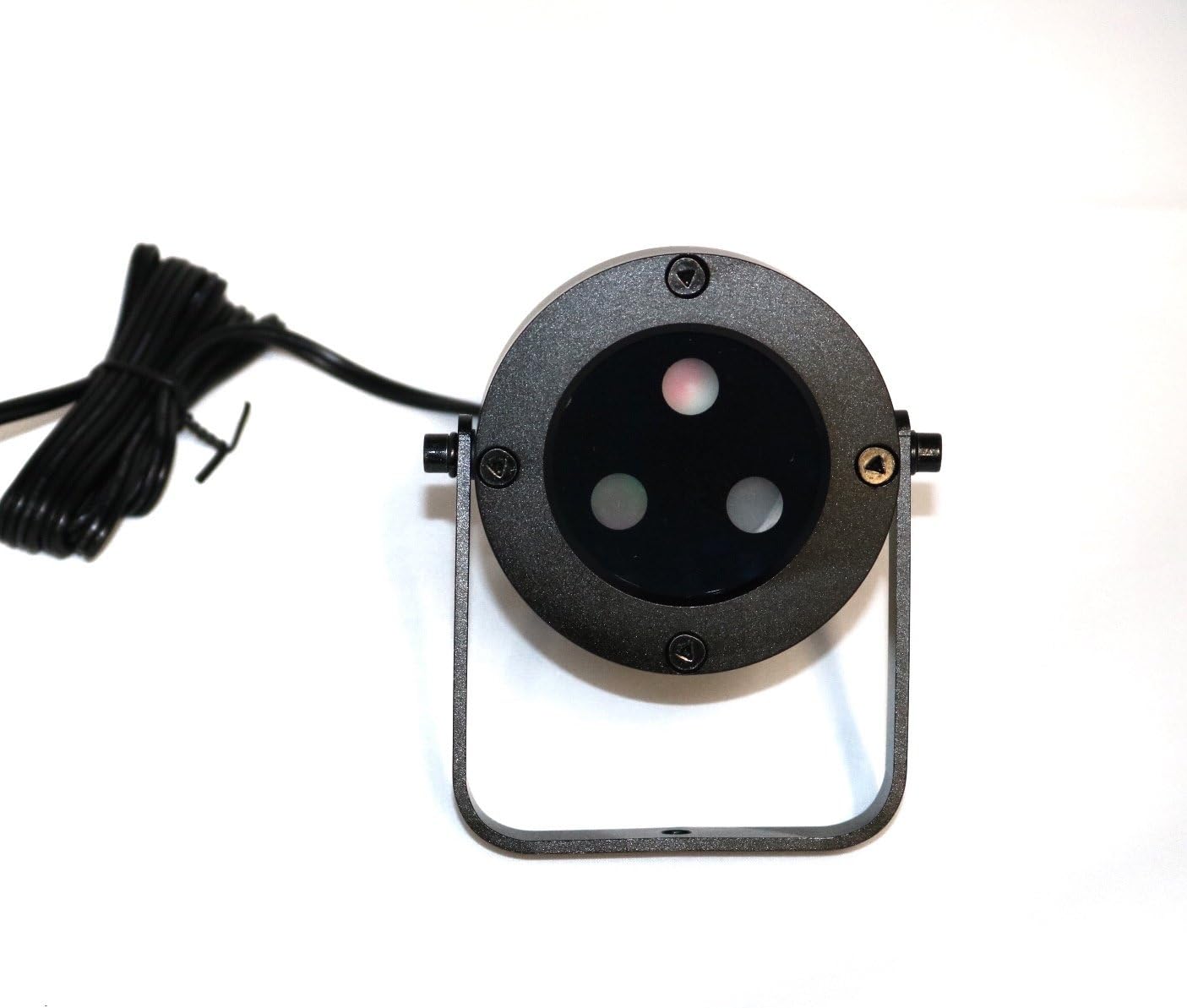 Green and Red and Blue -3 Color Laser Moving Landscape Projector Light w/ Remote Control, Illuminate Trees and Landscaping, Pool Areas. Low Voltage. Holiday Lighting, Decoration, Christmas Lights