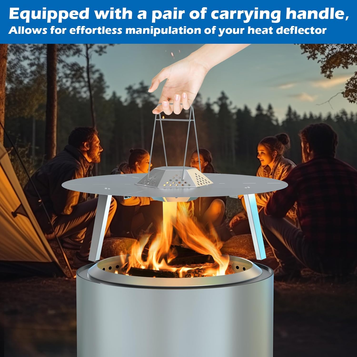 Heat Deflector for Solo Stove 27