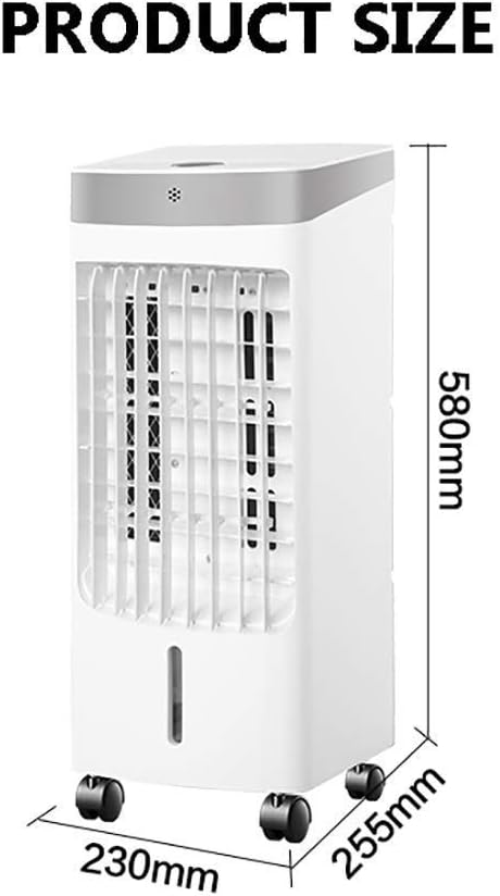 Air Cooler for Home Office Air Cooler Portable Air Conditioner, Air Cooler, LED Display With Remote Control, 3 Fan Speed, 24-hour Timer in Sleep Mode, 7.5H Timer, 3-in-1 Function