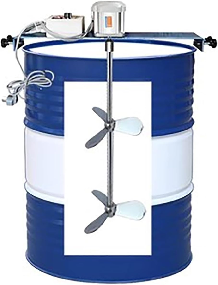 Ink Coating Mixing Tool, Electric Tank Barrel Paint Stirring Machine, Adjustable Speed, Low Noise, for Paint Coating Materials Viscous Liquid