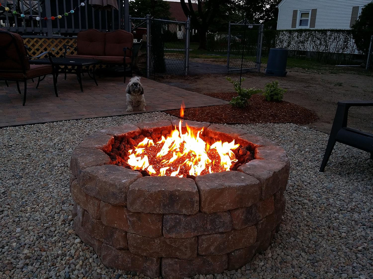 EasyFirePits Pre-Plumbed Natural Gas/Propane Gas Fire Pit Ring Burner Pan & Full Combo Connection Kit (35.00, 24
