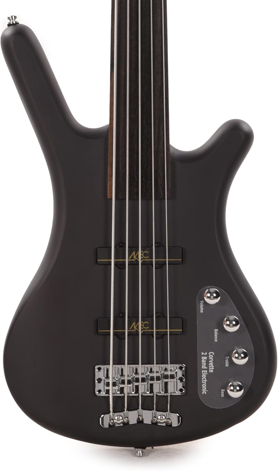 Rockbass 1505080301CAALDAWW Corvette Basic 5 Fretless Nirvana Black