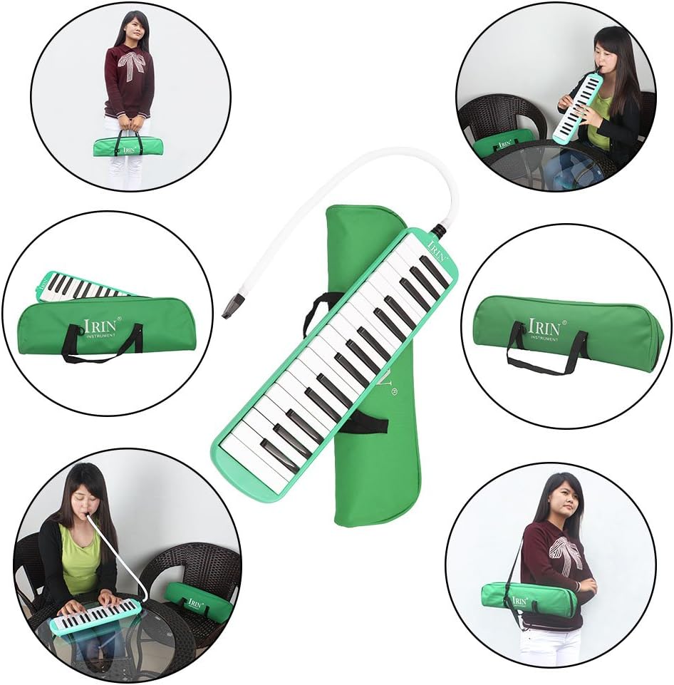32 Keys Melodica Piano Musical Instrument And Foldable 30 Note Glockenspiel Xylophone