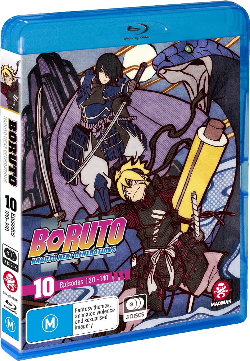 Boruto Naruto Next Generations: Part 10 | Episodes 120-240 | NON-USA Format | Region B Import - Australia