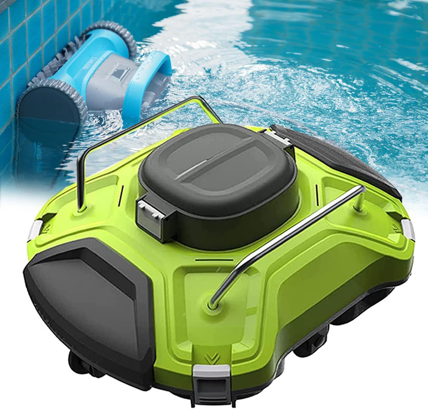 30W Cordless Automatic Pool Cleaner,Automatic Pool Vacuum Cleaner, Automatic Vacuum Cleanerfor Above Ground Pool & Inground Swimming Pool,for All Types of In-Ground Swimming Pool