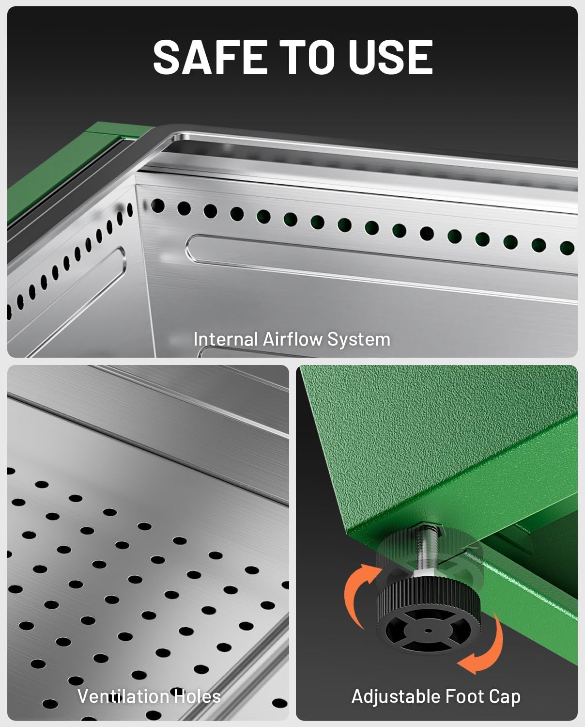 ESPIDOO 20 Inch Smokeless Fire Pit: Portable Outdoor Fire Bowl with Pull-Out Ash Pan & Carry Handles - Stainless Steel Camping Heater for RV Travel Backyard Gatherings