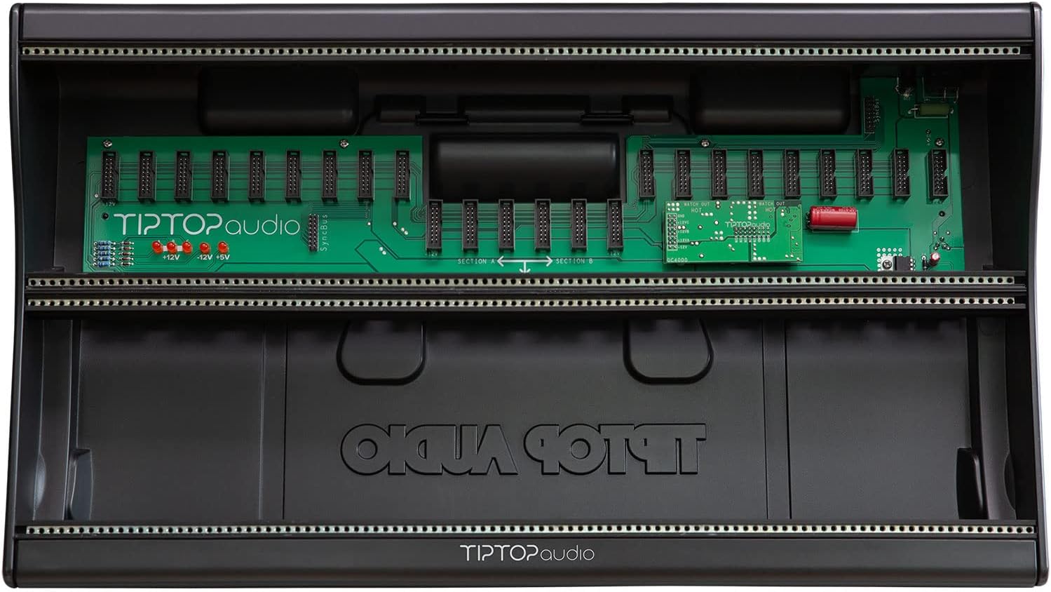 Tiptop Audio Mantis 2 x 104 HP Eurorack Modular Synthesizer Case - Black