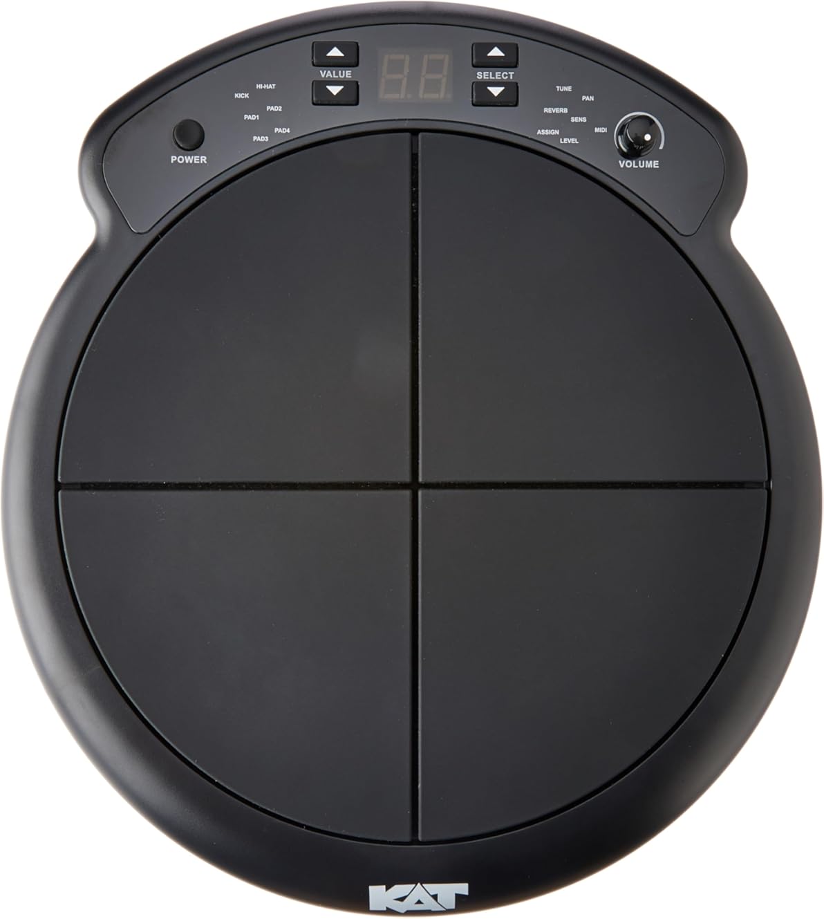 Kat Percussion KTMP1 Electronic Drum and Percussion Pad Sound Module, Black