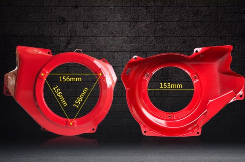 Original/Quality GX240 Fan Cover Fit for GX270 8HP 9HP 4T 3KW 3800 Generator Starter Metal Big HOUSING FLYWHEEL SHOURD(Quality Fan Cover)