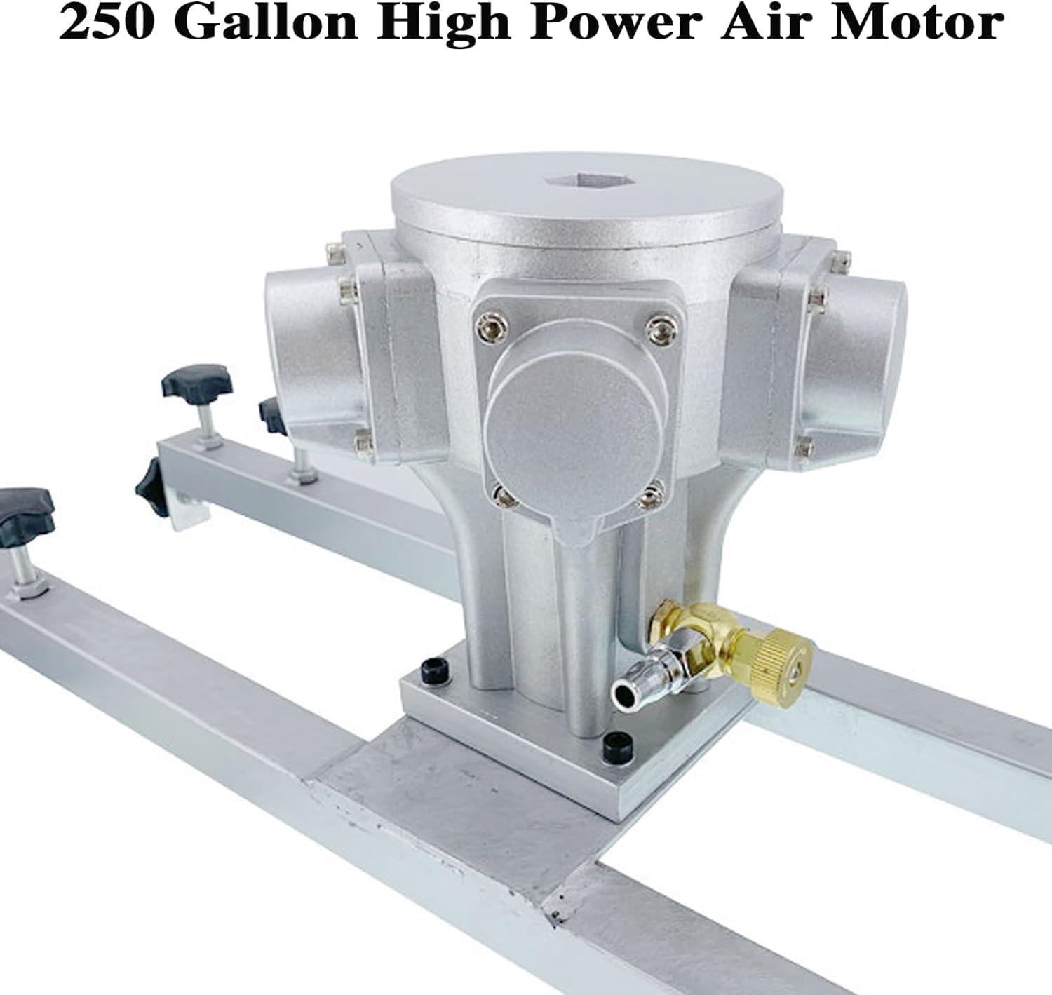 Air Agitator for IBC Tank, 1 Ton/1000L 1HP Pneumatic Paint Mixer, Paint Stirring Machine, Folding Propeller, for Ink Dissolver