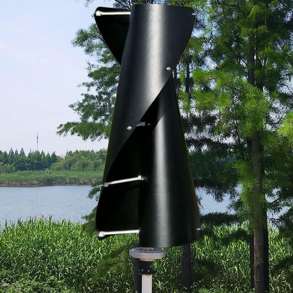 5000W Vertical Wind Turbine Maglev Axis Coreless Permanent Magnet Wind Power Generator Windmill with PWM Charge Controller