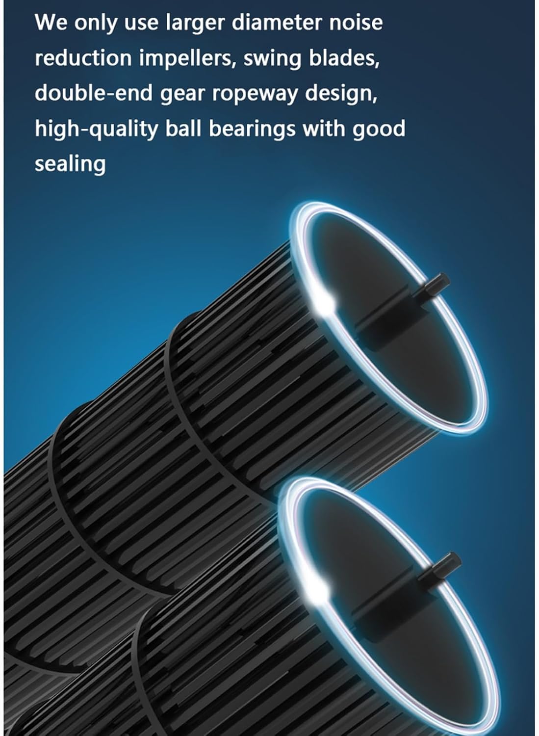 Silent Commercial Air Curtain Machine 24 Inch,35inch,39inchAir Curtain Cold Storage Supermarket Dedicated Fan(150 * 19(59 * 7.4inch))