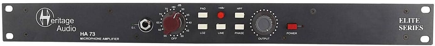 Heritage Audio HA73 ELITE - Single Channel Mic Preamp