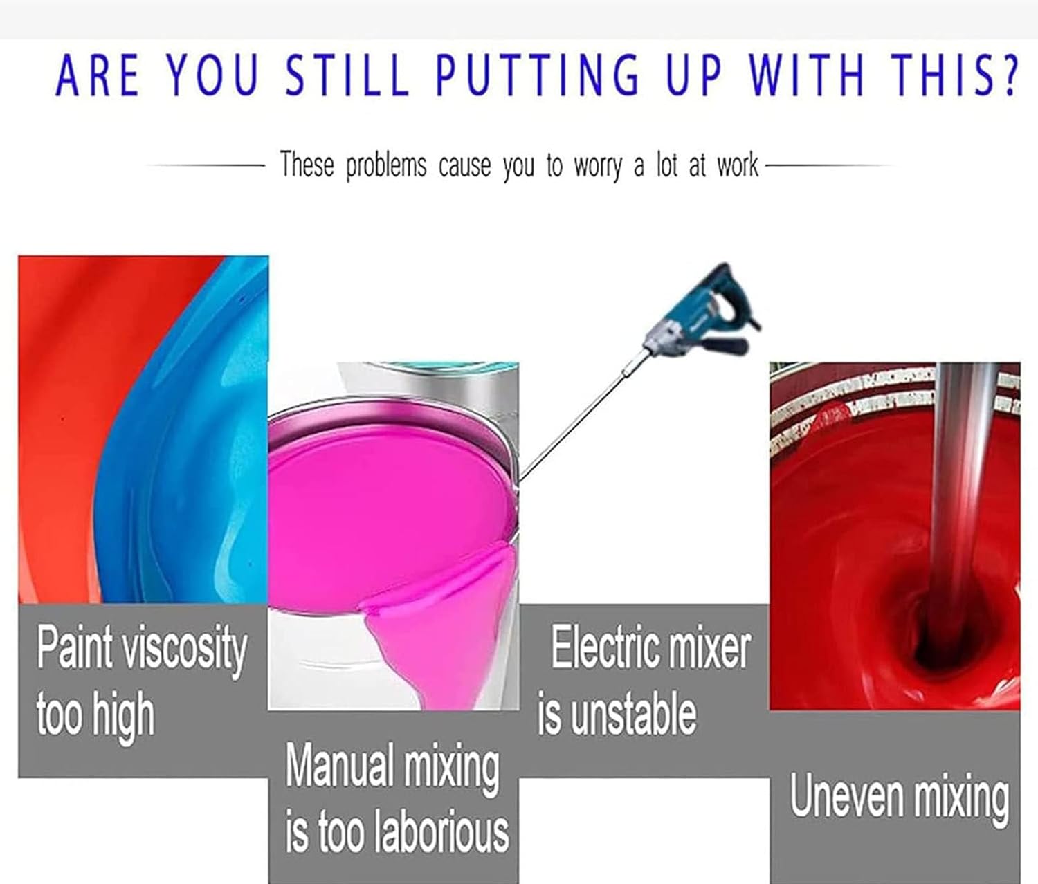 Automatic Paint Stirring Machine, Pneumatic Air Automatic Paint Mixer, 5 Gal/20l Lift Agitator, Desktop Vertical Air Agitator