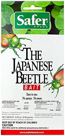 Safer The Japanese Beetle Trap Replacement Bait