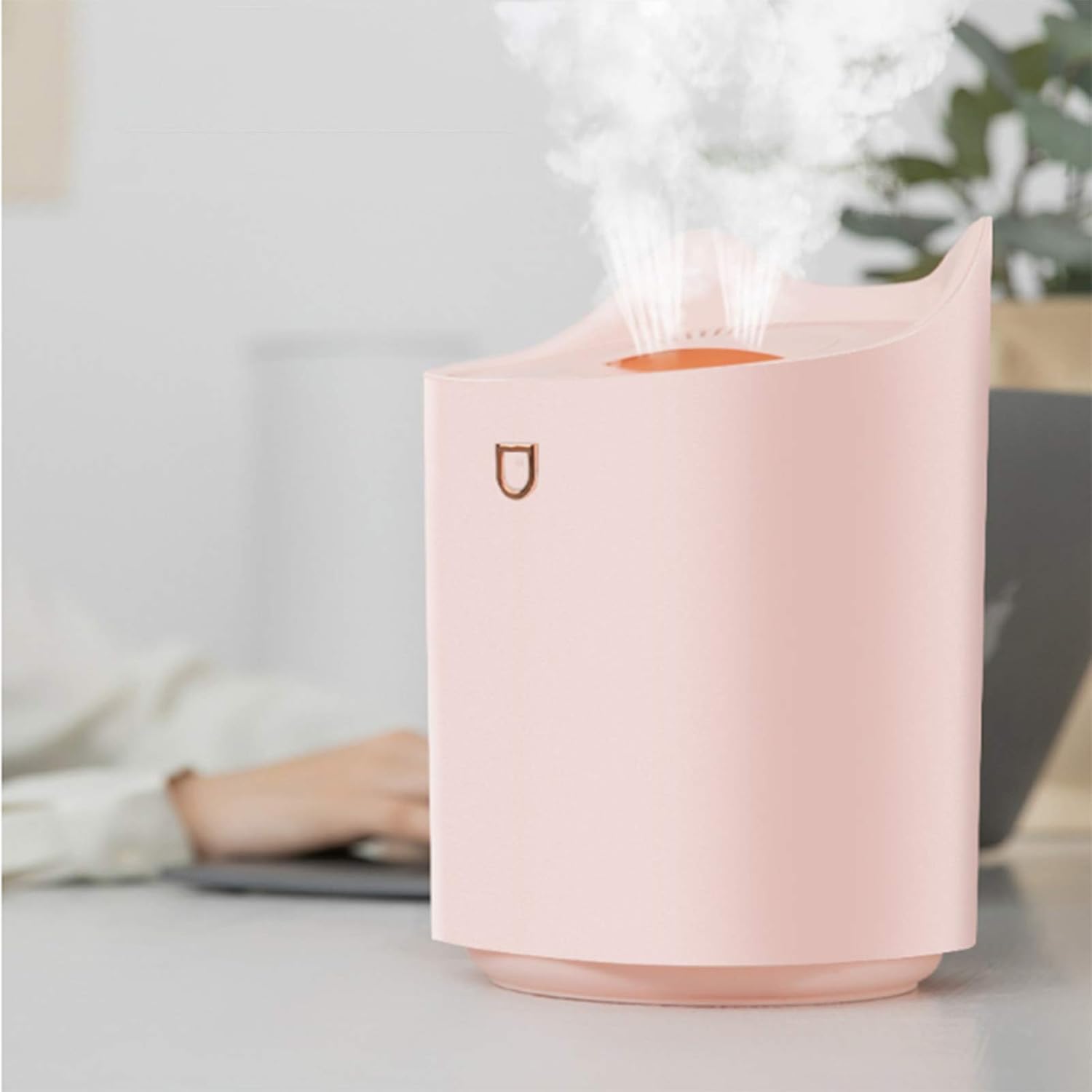 Humidifier Double Nozzle Large Capacity USB Spray Humidifier Home Silent Mother and Child Bedroom Air Conditioner Room 3L Office