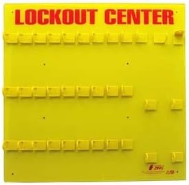Zing Green Products 7116E, RecycLockout Lockout Station for Padlocks