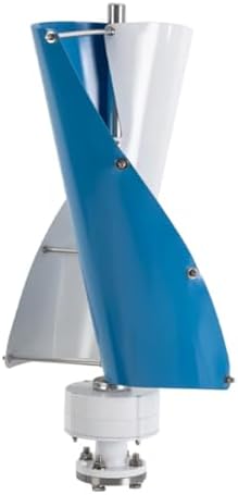 Blue Spiral 500W Wind Turbine Generator Kit - 48V/24V/12V for Home & Street Lighting, Includes Controller - Efficient Windmill Power System