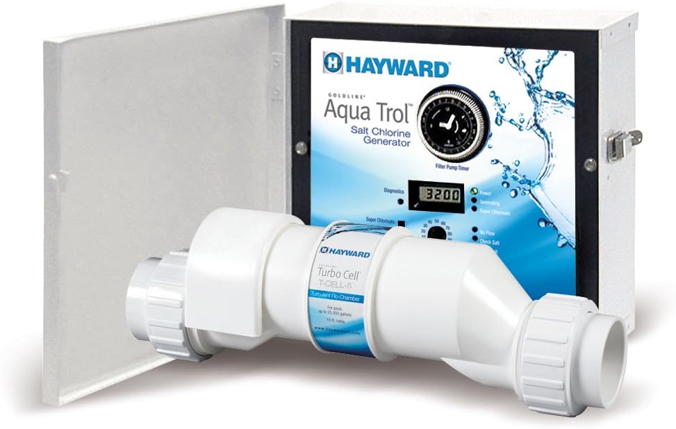Hayward Goldline AQ-TROL-RJ AquaTrol Above-Ground Swimming Pool Salt Chlorination System