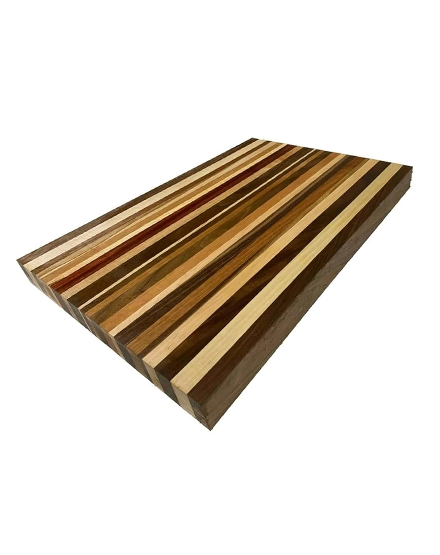 Exotic Wood Zone's Wild Design | Multispecies Hardwood Electric/Bass Guitar Body Blanks 21