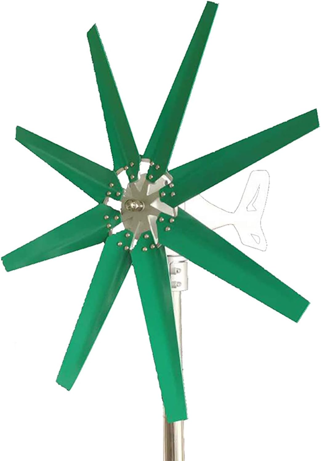 8 Blades Horizontal Home Wind Turbine 8000W Generator Charge with Controller Windmill Energy Wind Generator for Home Use Yacht Farm