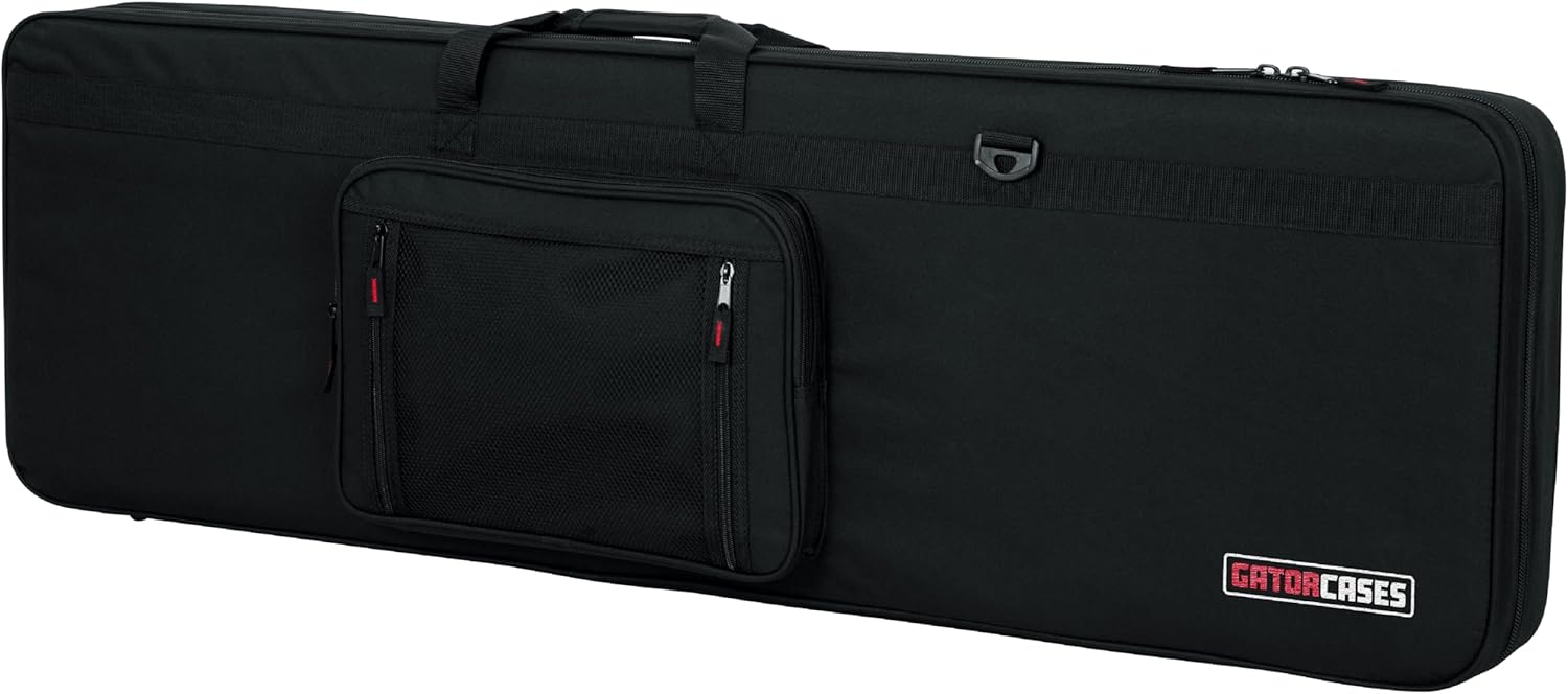 Gator Cases Lightweight Polyfoam Guitar Case for Electric Bass Guitars; (GL-BASS)