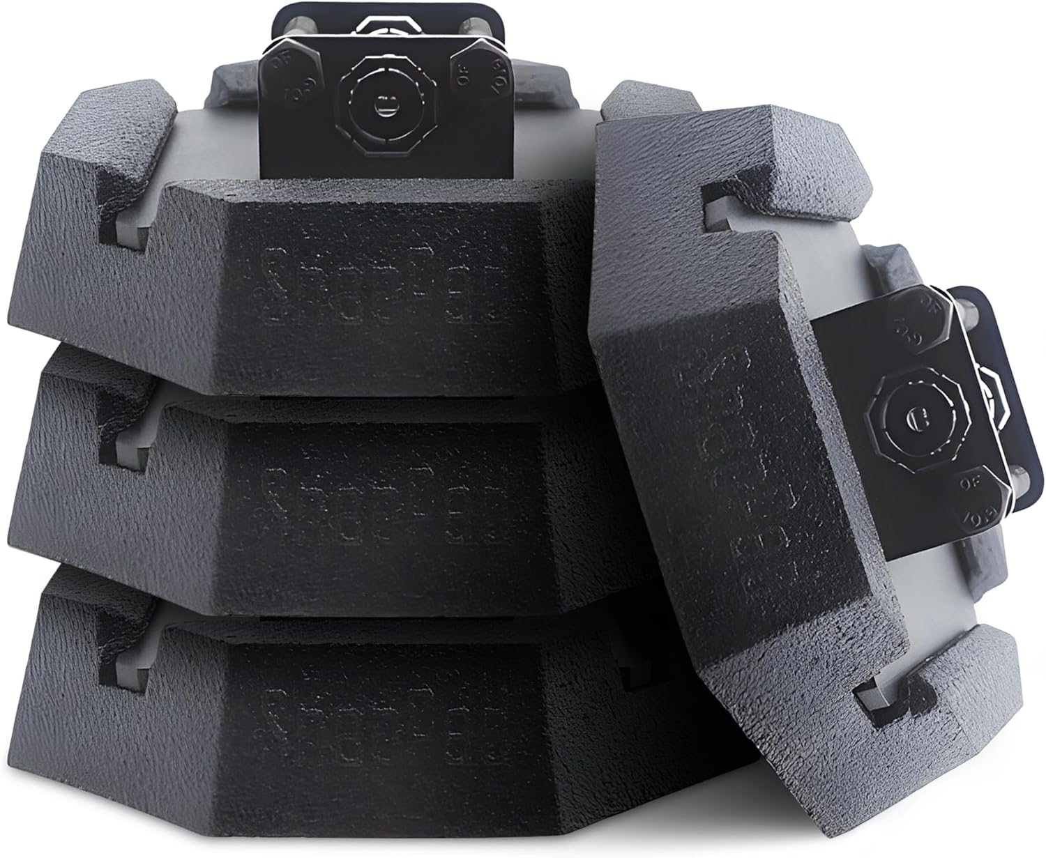 SnapPad SnapJack™ SJ (Pack of 4) | Two-Point Trailer Jack Stands Featuring 5.5