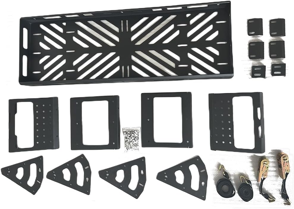 Spare Tire Mount Cargo Basket Storage Compatible with 32