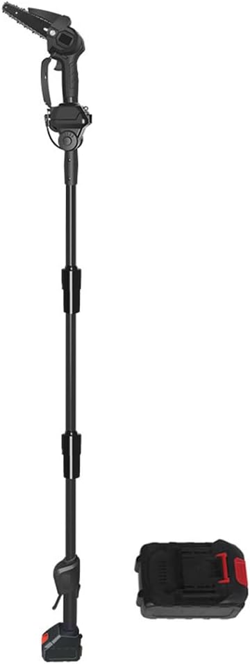 24V 6inch Chainsaw Electric Pruning Saws High Efficient Fruit Tree Branch Pruning Hine Garden Bonsai Cutting Trimmer 3-Section Height Adjustable Branches Cutting Landsing