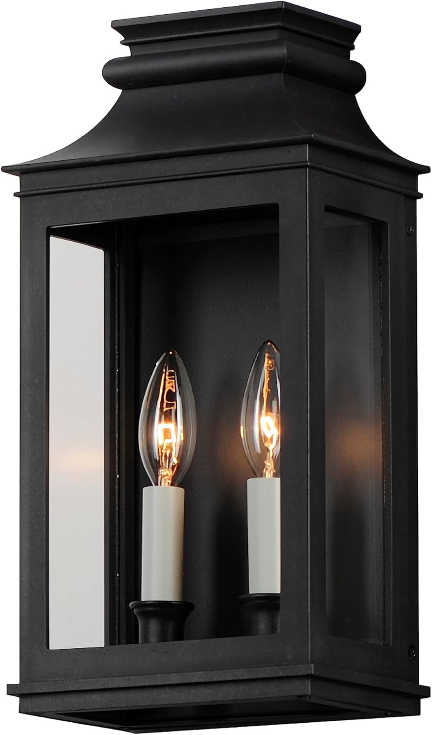 Maxim Savannah Vx 2 Light Outdoor Wall Lantern with Black Oxide Finish