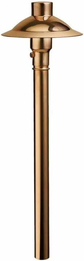 Kichler 15350CO Copper Path & Spread 1-Light 12V, Copper
