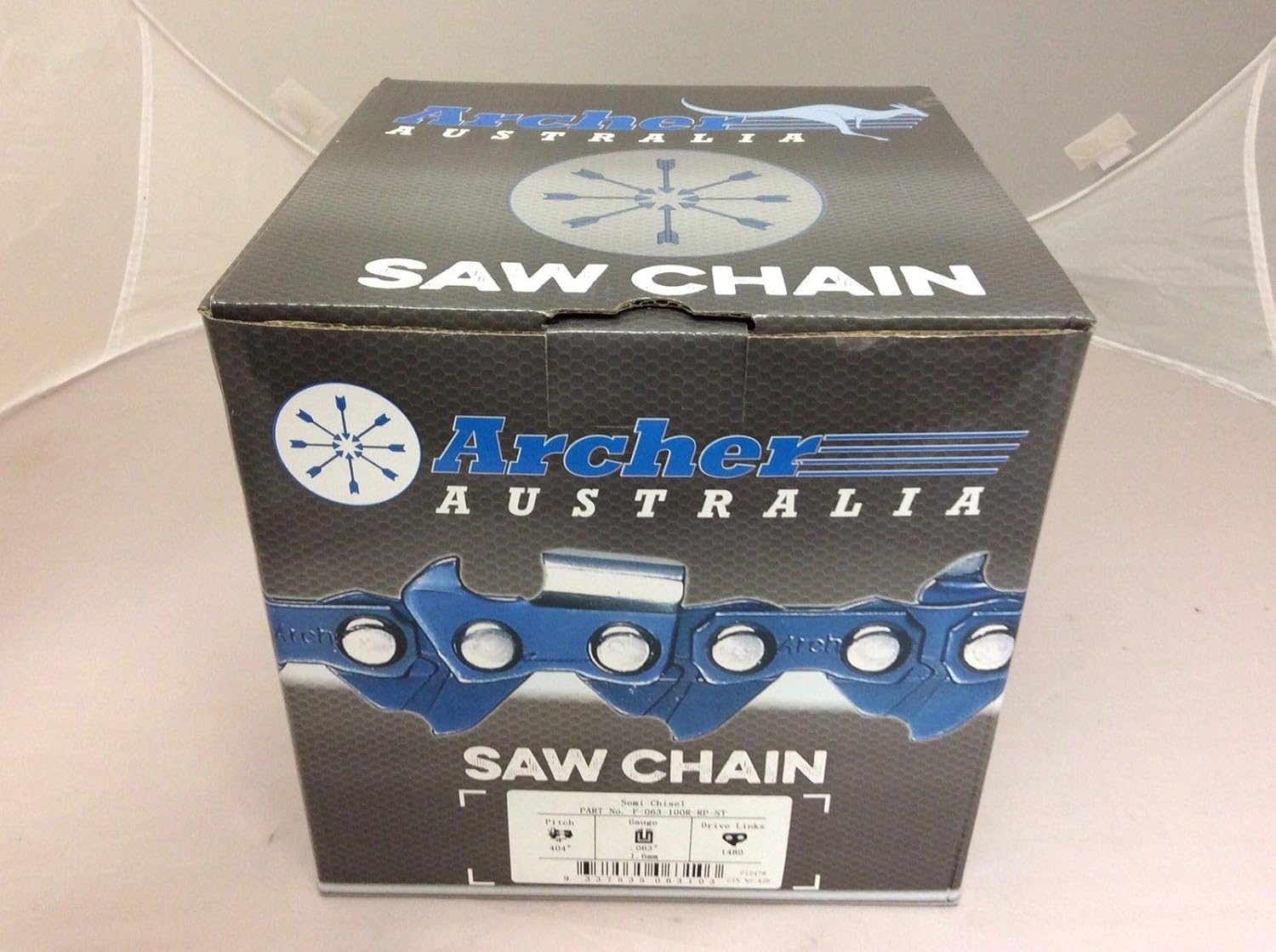 Archer Chainsaw Chain 100ft Roll .404 .063 SKIP TOOTH RIPPING CHAINSAW CHAIN