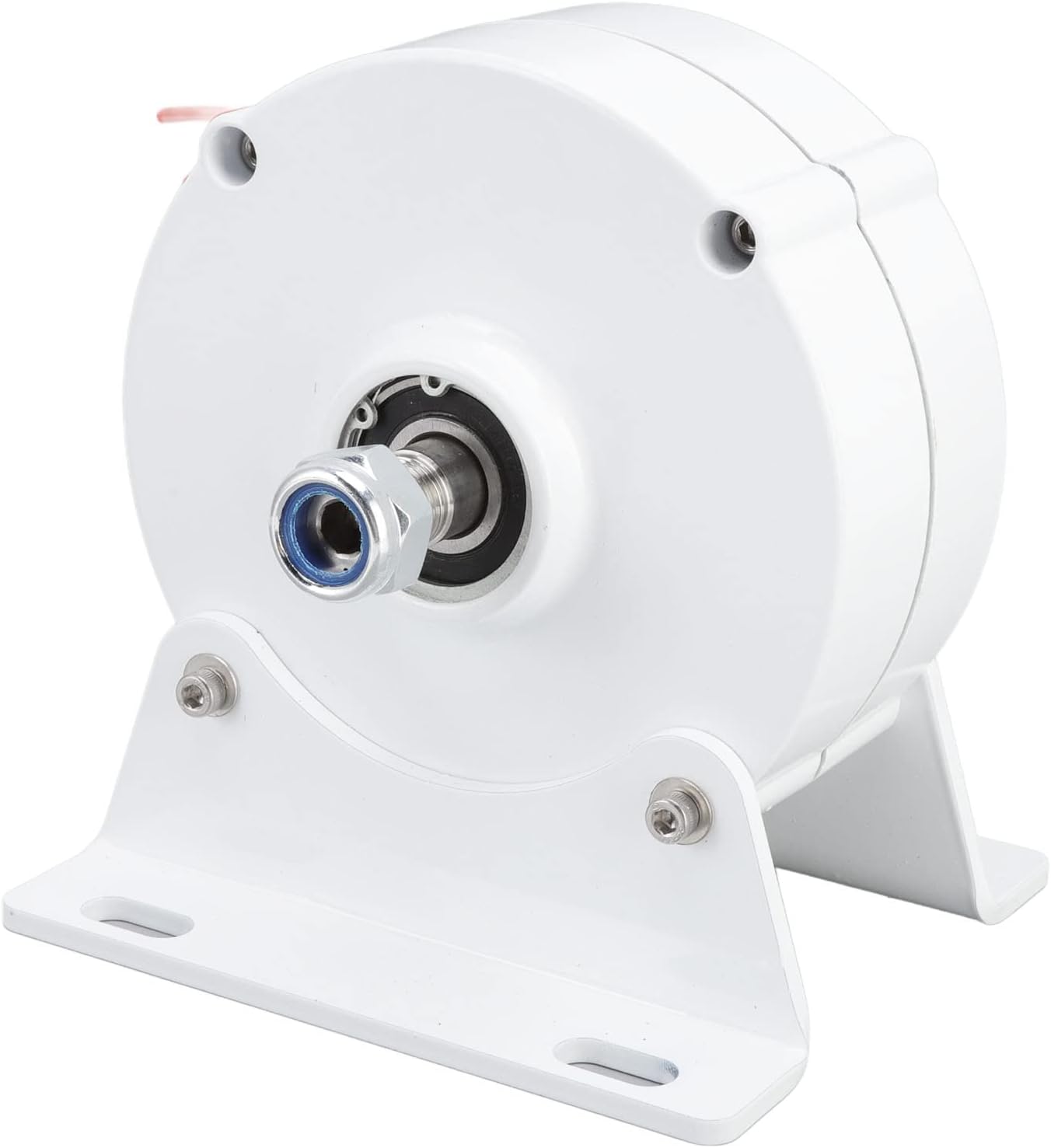 Three Phase Alternator, DIY 6000W 12V 24V 48V Gearless Permanent Magnet Low Speed 750 RPM Aluminum Alloy H Class Insulation Energy Saving AC Alternator for Vertical Horizontal Wind Turbine(12V)