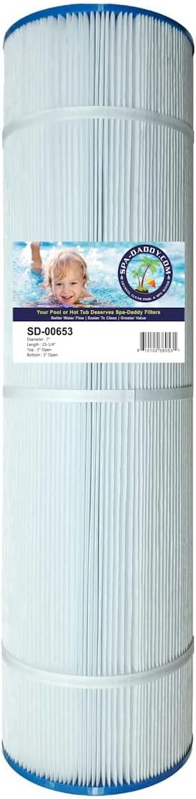Spa-Daddy SD-00653 Filter - Replacement for Poolco 120 Replaces Pleatco PPCO120