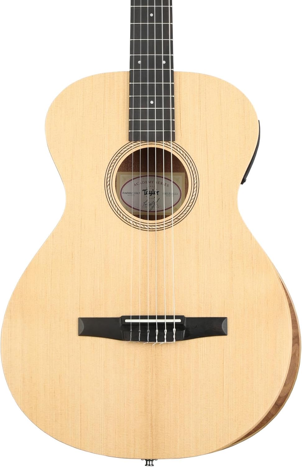 Taylor Academy 12e-N Left-handed Nylon-string Acoustic-electric Guitar - Natural
