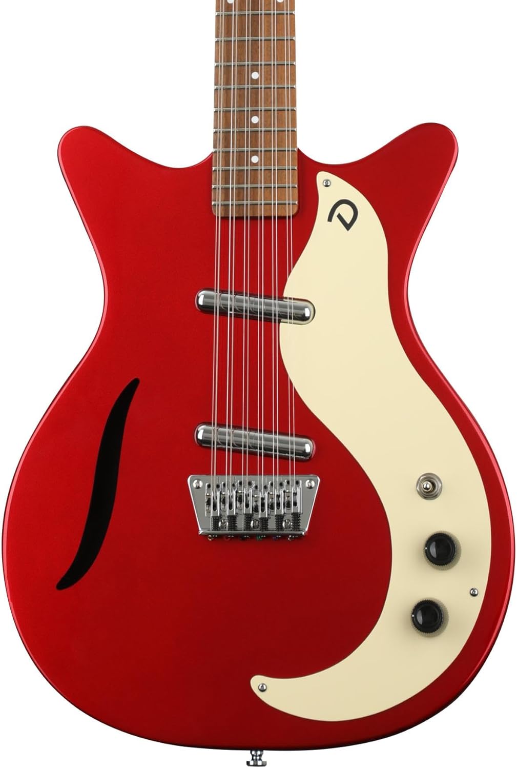 Danelectro Vintage 12 String Electric Guitar - Red Metallic
